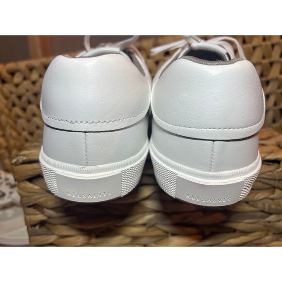 AllSaints Underground Leather Low Top Sneakers - Men’s EU 42 - Picture 5 of 6